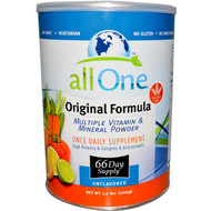 All One (Nutritech), Multiple Vitamin & Mineral Powder, Original Formula, Unflavored, 2.2 lbs (1000 g)