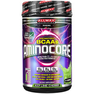 ALLMAX Nutrition, AMINOCORE, BCAA, 8G BCAAs, 100% Pure 45:30:25 Ratio, Gluten Free, Key Lime Cherry, 41.12 oz (1166 g)