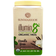 Sunwarrior, Illumin 8, Plant-Based Organic Meal, Vanilla Bean , 35.2 oz (2.2 lb)