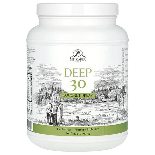 <img alt="Mt. Capra, Deep 30, Coconut Dream, 2 lb (907 g)" title="Mt. Capra, Deep 30, Coconut Dream, 2 lb (907 g),633924110007"