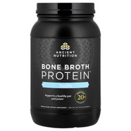 <img alt="Ancient Nutrition, Bone Broth Protein, Vanilla, 2.2 lbs (984 g)" title="Ancient Nutrition, Bone Broth Protein, Vanilla, 2.2 lbs (984 g),816401020260"