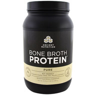 Dr. Axe / Ancient Nutrition, Knochenbr?he Protein, Rein, 890 g