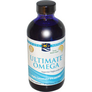 Nordic Naturals, Ultimate Omega, Lemon, 2,840 mg, 8 fl oz (237 ml)