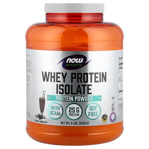 <img alt="NOW Foods, Sports, Whey Protein Isolate, Creamy Chocolate, 5 lbs (2,268 g)" title="NOW Foods, Sports, Whey Protein Isolate, Creamy Chocolate, 5 lbs (2,268 g),733739021663"