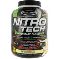MuscleTech Nitro-Tech Performance Series Naturally Flavored Vanilla -- 4 lbs