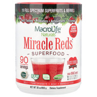 <img alt="Macrolife Naturals, Miracle Reds, Superfood, Goji, Pomegranate, Acai, Mangosteen, 30 oz (850 g)" title="Macrolife Naturals, Miracle Reds, Superfood, Goji, Pomegranate, Acai, Mangosteen, 30 oz (850 g),852434001081"