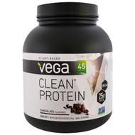 Vega, Clean Protein, Chocolate Flavor, 58.5 oz (1.66 g)