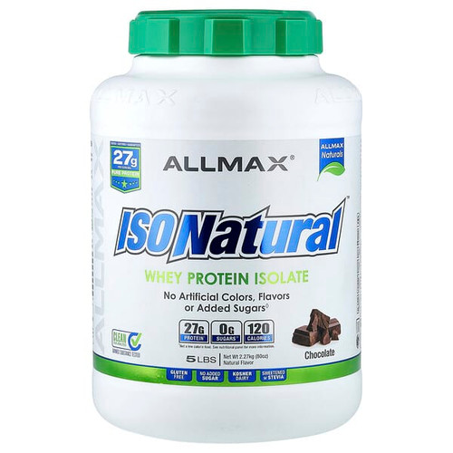 <img alt="ALLMAX, ISONatural, Whey Protein Isolate, Chocolate, 5 lbs (2.27 kg)" title="ALLMAX, ISONatural, Whey Protein Isolate, Chocolate, 5 lbs (2.27 kg),665553223742"