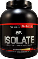 Optimum Nutrition Isolate 100% Whey Protein Isolate Vanilla Soft Serve -- 5.01 lbs