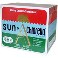 Sun Chlorella, Sun Chlorella A Granules, 100 Individual Packs, 10.6 oz (300 g)