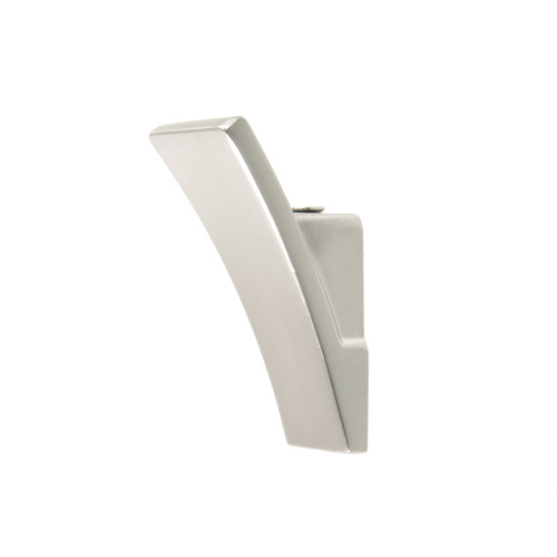 Zenith 55mm Brushed Nickel Slimline Square Robe Hook