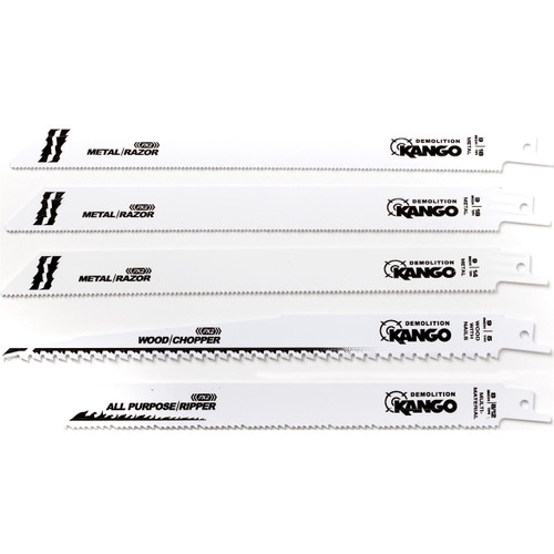 Kango 5 Piece Reciprocating Blade Set