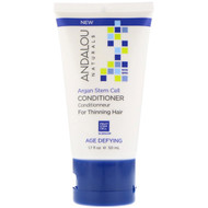 Andalou Naturals, Conditioner, Age Defying, For Thinning Hair, Argan Stem Cell, 1.7 fl oz (50 ml) (Discontinued Item)