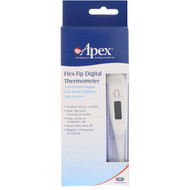 3 PACK of Apex, Flex-Tip Digital Thermometer, 1 Thermometer