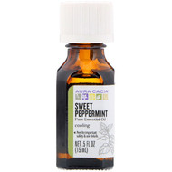 Aura Cacia Pure Essential Oil Sweet Peppermint -- 0.5 fl oz