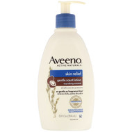 Aveeno, Active Naturals, Skin Relief, Gentle Scent Lotion, Nourishing Coconut, 12 fl oz (354 ml)