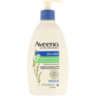 Aveeno Skin Relief Gentle Scent Lotion, Soothing Oat and Chamomile -- 12 fl oz