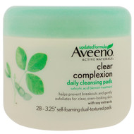 Aveeno, Clear Complexion, Daily Cleansing Pads, 28 Pads (Discontinued Item)
