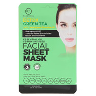 BCL, Be Care Love, Essential Oil Serum-Infused Facial Sheet Mask, Detox Green Tea, 1 Mask