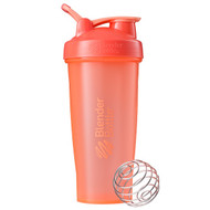 Blender Bottle, BlenderBottle, Classic With Loop, Coral, 28 oz