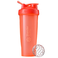 Blender Bottle, BlenderBottle, Classic With Loop, Coral, 32 oz
