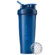 Blender Bottle, BlenderBottle, Classic With Loop, Navy, 32 oz
