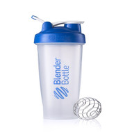 Blender Bottle, Classic Blender Bottle, with Loop, Blue, 28 oz Bottle