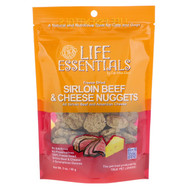 Cat-Man-Doo, Life Essentials, Freeze Dried Sirloin Beef & Cheese Nuggets, For Cats & Dogs, 3 oz (85 g)