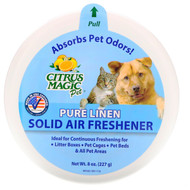 Citrus Magic, Solid Air Freshener, Pure Linen, 8 oz (227 g)