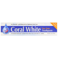 CORAL , Coral White Toothpaste, Tea Tree, 6 oz (170 g)