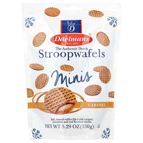 <img alt="Daelmans, Mini Stroopwafels, Caramel, 5.29 oz (150 g)" title="Daelmans, Mini Stroopwafels, Caramel, 5.29 oz (150 g),853754003335"