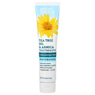 <img alt="Desert Essence, Tea Tree Oil & Arnica Toothpaste, Wintergreen, 6.25 oz (176 g)" title="Desert Essence, Tea Tree Oil & Arnica Toothpaste, Wintergreen, 6.25 oz (176 g),718334334431"