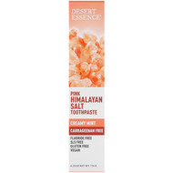 3 PACK of Desert Essence, Pink Himalayan Salt Toothpaste, Creamy Mint, 6.25 oz (176 g)