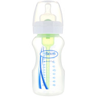 Dr. Browns, Natural Flow, Options, Wide-Neck, 0 + Months, 1 Bottle, 9 oz (270 ml)