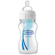 Dr. Browns, Natural Flow, Wide-Neck, 0+ Months, 1 Bottle, 8 oz (240 ml)