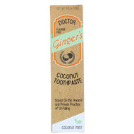 Dr. Gingers, Coconut Toothpaste, Coconut Mint, 4 oz (118 g)