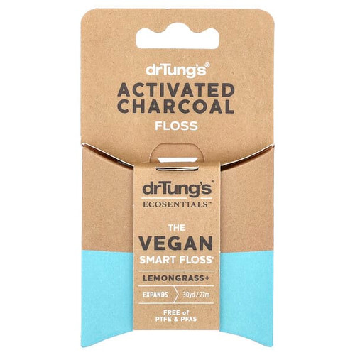 <img alt="Dr. Tungs, Ecosentials, The Vegan Smart Floss, Lemongrass, 30 yd (27 m)" title="Dr. Tungs, Ecosentials, The Vegan Smart Floss, Lemongrass, 30 yd (27 m),019373755912"