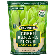 <img alt="Lets Do Organic, Lets Do Organic, Organic Green Banana Flour, 14 oz (396 g)" title="Lets Do Organic, Lets Do Organic, Organic Green Banana Flour, 14 oz (396 g),043182005401"