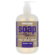 EO Products, Everyone Soap, 3 in 1, Lavender + Aloe, 16 fl oz (473 ml)