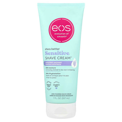 <img alt="EOS, Shea Better, Sensitive Shave Cream, Colloidal Oatmeal, 7 fl oz (207 ml )" title="EOS, Shea Better, Sensitive Shave Cream, Colloidal Oatmeal, 7 fl oz (207 ml ),832992015218"