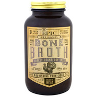 Epic Bar, Artisanal Bone Broth, Turkey Cranberry Sage, 14 fl oz (414 ml)