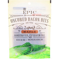 Epic Bar, Uncured Bacon Bits and Pork, Maple, 3 oz (85 g)