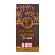 3 PACK of Equal Exchange, Organic, Dark Chocolate, Caramel Crunch with Sea Salt, 2.8 oz (80 g)