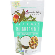 Essential Living Foods, Organic, Enlighten Mix, Mango + Pistachio, + Coconut, 6 oz (170 g)