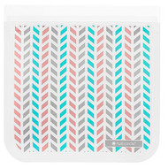 Full Circle, ZipTuck, Reusable Storage Bag, Chevron, 1 Bag