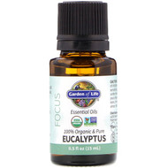 3 PACK of Garden of Life Organic Essential Oils Eucalyptus -- 0.5 fl oz