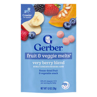<img alt="Gerber, Fruit & Veggie Melts, 8+ Months, Very Berry Blend, 1 oz (28 g)" title="Gerber, Fruit & Veggie Melts, 8+ Months, Very Berry Blend, 1 oz (28 g),015000047917"