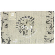 3 PACK of GrabGreen Stoneworks Dryer Sheets Birch Branch -- 50 Compostable Sheets