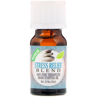 Healing Solutions, 100% Pure Health-promoting Grade Essential Oil, Stress Relief Blend, 0.33 fl oz (10 ml)