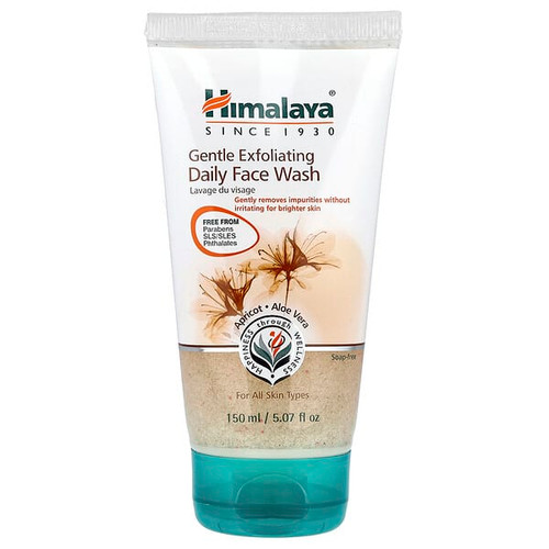 <img alt="Himalaya, Gentle Exfoliating Daily Face Wash, For All Skin Types, 5.07 fl oz (150 ml)" title="Himalaya, Gentle Exfoliating Daily Face Wash, For All Skin Types, 5.07 fl oz (150 ml),605069600262"